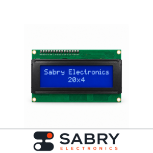 20x4 LCD Green Display With I2C Module