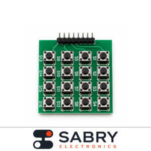 4×4 Matrix Keypad Module – 16 Key
