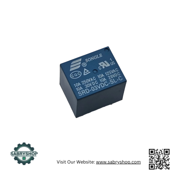 3V DC 10A Relay
