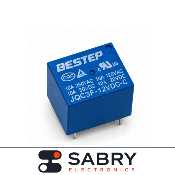 12V DC 10A Power Relay (5-Pin)