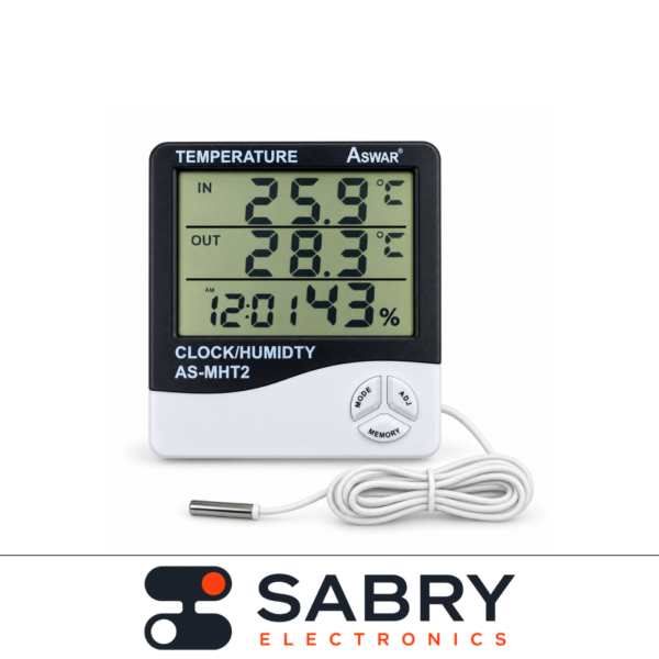 Aswar AS-MHT2 Digital Thermometer Hygrometer