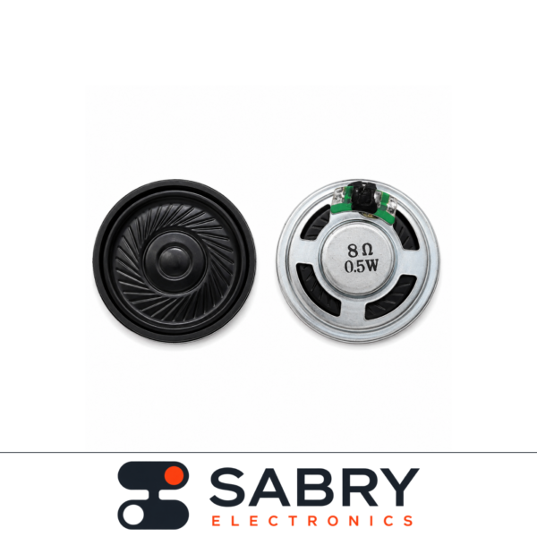 8 OHM Speaker 36mm Diameter 0.5 Watt Trumpet Shape