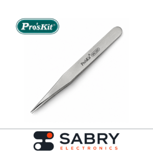 Pro'sKit Super Fine-Tip Straight Tweezer