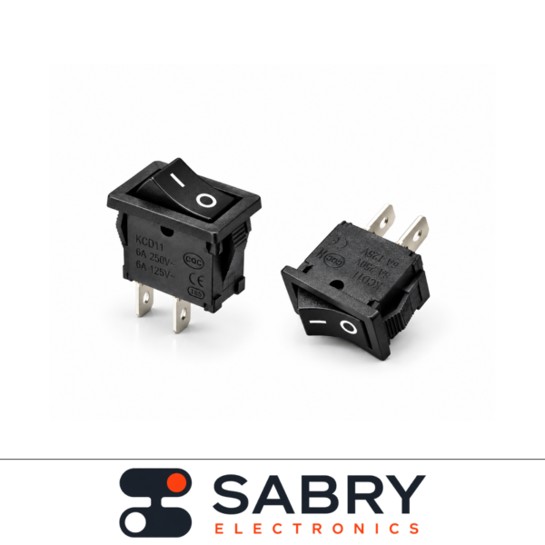 Mini ON-OFF Rocker Switch (2-Pin)