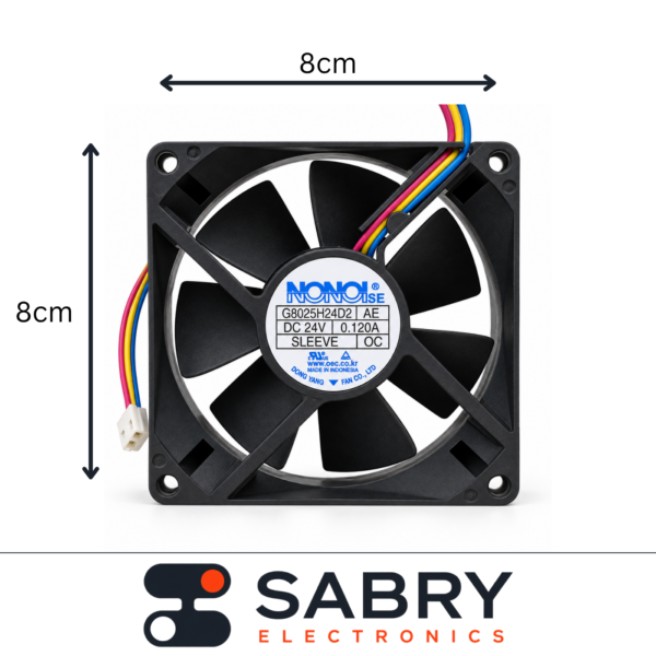 80mm 24V DC Cooling Fan