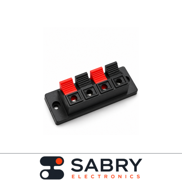 4-Position Speaker Terminal Strip