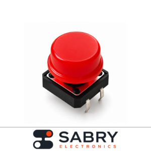 12x12mm Tactile Push Button Switch with Cap