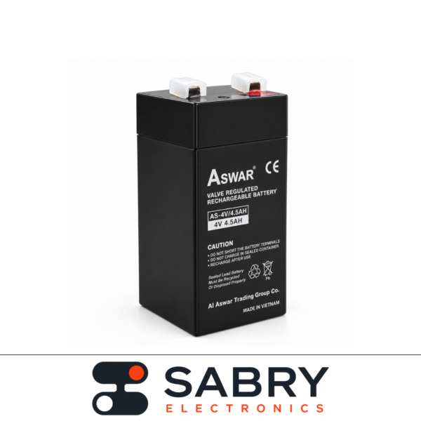 Aswar 4V 4.5Ah Lead-Acid Battery