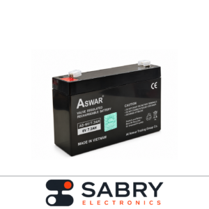 Aswar 6V 7.2Ah Lead-Acid Battery