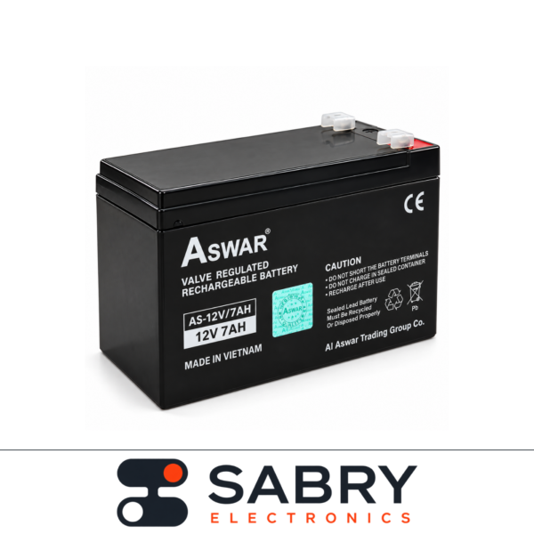 Aswar 12V 7Ah Lead-Acid Battery