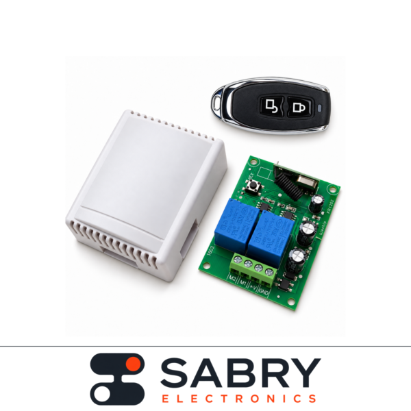 12V 2-Channel Wireless Remote Control Switch