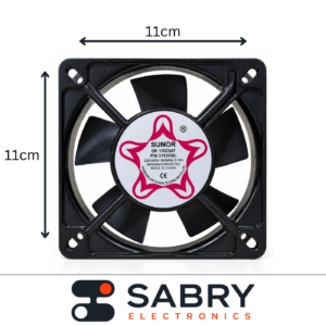 120mm 220V AC Industrial Cooling Fan