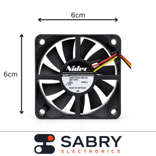 60mm 24V DC Cooling Fan